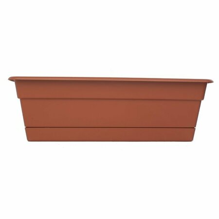 MYERS WINDOW BOX TERACOTTA 24 in. DCBT24-46